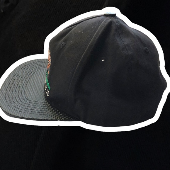 💙 CALIFORNIA REPUBLIC ORIGINAL STATE FLAG SNAPBACK HAT ON BLACK - FLAT BILL - Picture 2 of 10